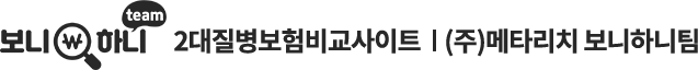 2대질병보험 보니하니